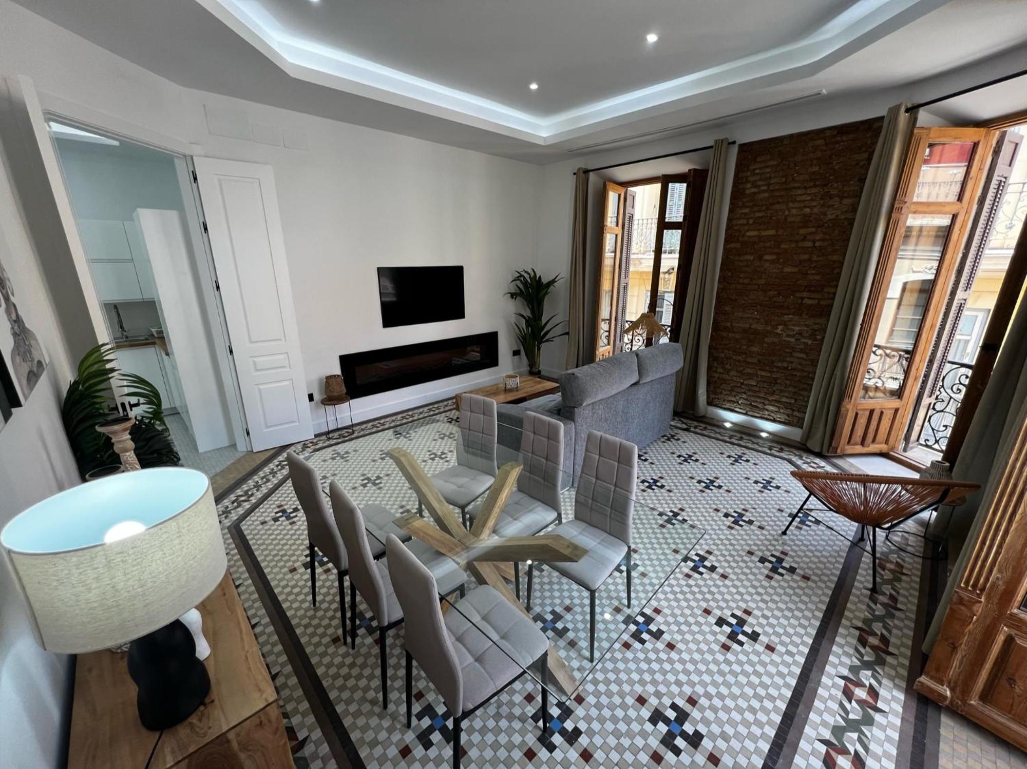 Grand Apartment Larios Малага Экстерьер фото
